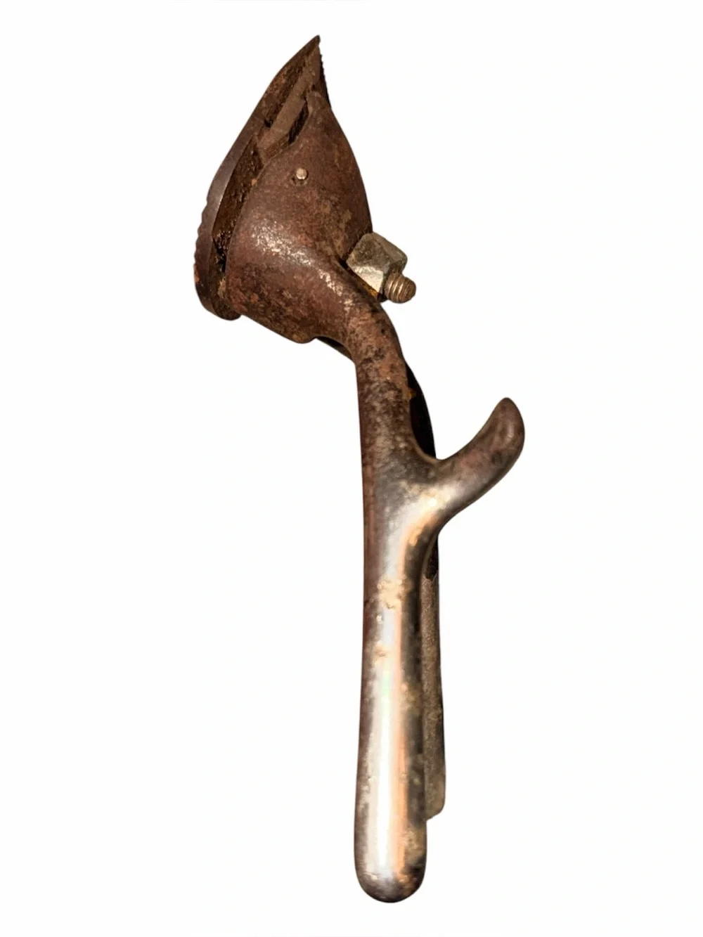 Vintage Manual Hair Clippers Antique Rusty Blade Plate Replacement Part Repair